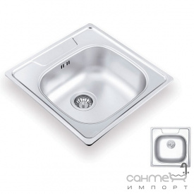 Кухонная мойка Ukinox Comfort 503.503 GT 6K L декор