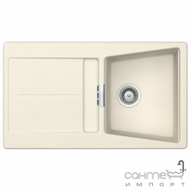 Гранитная кухонная мойка Schock Cristadur Opus D100 оборотная 87 bronze