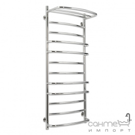 Полотенцесушитель водяній Laris Євромікс з полицею П12 600х1200 хром