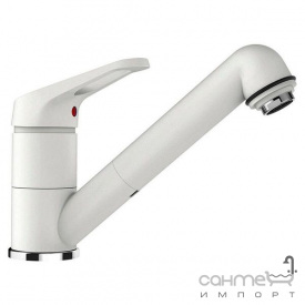 Смеситель для кухни с выдвижным изливом Schock Cosmo 525120 эмаль в цвете Cristalite 26 everest