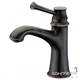 Смеситель для раковины Imprese Podzima Zrala ZMK02170801 тосканская бронза