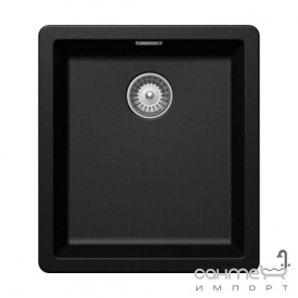 Гранітна плита, мийка Schock Cristadur Greenwich N100 S 90 carbonium