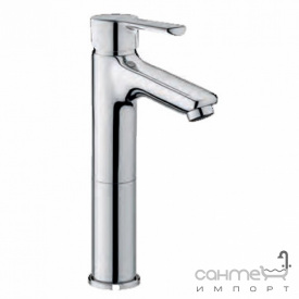 Високий змішувач для раковини із зливним гарнітуром GRB Tender 919 900 Хром