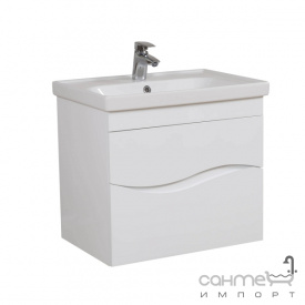 Тумба підвісна Аква Родос Альфа 65 см з раковиною Frame АР0002497