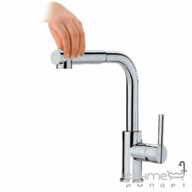 Кухонний змішувач з висувною лійкою GRB Cuisines DOUCHETTE EхTRATIBLE EхTENDABLE SHOWER SPRAY 985 900 Хром