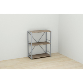 Этажерка Ferrum-decor Конект 73x60x28 см Дуб сонома (XK00233)