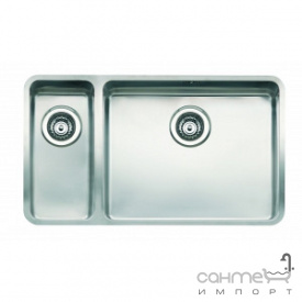Кухонная мойка Reginox Ohio 18x40+50x40 RIGHT (правосторонняя) Нержавеющая Сталь