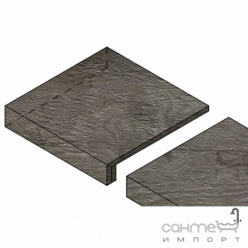 Ступінь кутова 22,5x22,5 Atlas Concorde Axi Scalino Angolare SX Grey Timber Темно-Сіра