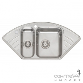 Кухонная мойка, врезной стандарнтый монтаж Reginox Empire RIGHT (правосторонняя) Нержавеющая Сталь