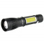 Ручной аккумуляторный фонарь Police WD051-T6+COB Черный (20053100202) Рівне