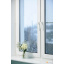 Двухчастное поворотно-откидное окно Aluplast Ideal 4000 (5 кам) 1300*1400 Киев