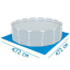 Подстилка Intex для бассейнов 473 x 473 см Синяя (int_28048) Ровно