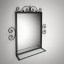 Комплект прихожей Tenero Тауэр прихожая зеркало Черный (10000014) Ясногородка