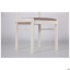 Обеденная мебель AMF Брауни стол+4 стула деревянные белый шоколад латте Одеса