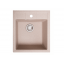 Мойка искусственный камень Solid БРИЗ 460х515 розовый песок (с отверстием под смеситель) Одесса