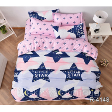Комплект постільної білизни полуторний Літл Старс Зірки Little Stars 150x220