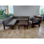 Комплект садовой мебели МАСТЕРОК термоясень 2 кресла+диван+столик для террасы и бассейна Никополь