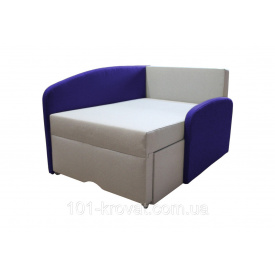 Кресло кровать детский диванчик Мини-диван Растишка Кресло Смайл синий