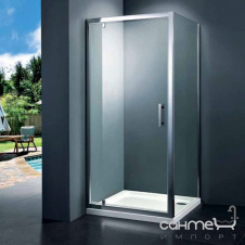 Квадратная душевая кабина Primera Frame 90x90x190 SHRC56906 хром, стекло прозрачное