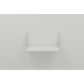 Полка настенная Ferrum-decor Ханди 2 240x500x240 металл Белый ДСП Белое 16 мм (XND0008)