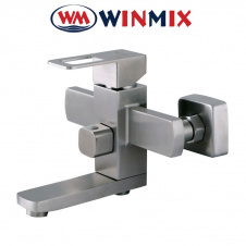 Смеситель для ванны короткий нос Winmix Фут (Chr-009) Польша (нержавеющая сталь)