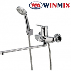 Смеситель для ванны длинный нос Winmix​ Аризона Евро (Chr-006) Польша