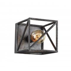 Светильник GoodsMetall из металла в стиле Лофт "Куб Алькатрас" Рівне
