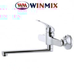 Змішувач для кухні від стіни Winmix "Aura Premium" (Chr-005) Надвірна