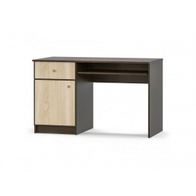 Стол письменный Мебель Сервис Фантазия 120 венге темный/самоа