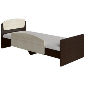 Кровать Эверест Астория-2 с боковым ограждением 80 х 190 венге комби