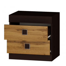 Тумба прикроватная Эверест Соната венге + аппалачи