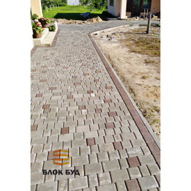 Брусчатка "Старый город" Серая 60 мм