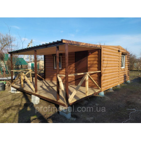 Дачный домик 25 м2 с террасой