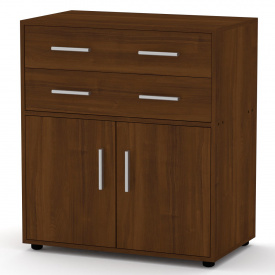 Комод Компанит 2+2 Орех экко (78х45х88 см)