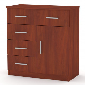Комод Компанит 1-3-1 Яблоня (80х39х85 см)