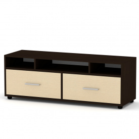 Тумба под телевизор Компанит Плазма венге комби