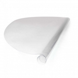 Силиконовая скатерть круглая, гибкое защитное матовое покрытие для поверхности стола Мягкое стекло MVM PC-R900/1,5 TMATT