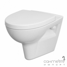 Подвесной унитаз Cersanit Parva СЕТ 547 Clean On с функцией легкого снятия + сидением Soft-close