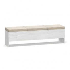 Банкетка Мебель Сервис Ким сан-ремо/дуб кари белый