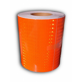 Светоотражающая самоклеящаяся лента Eurs 20х300 см Оранжевая (ETW-O)