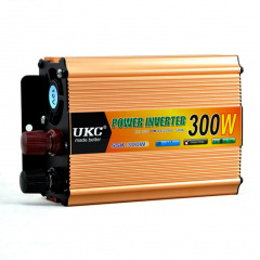 Преобразователь напряжения инвертор UKC SSK 300W 12V-220V Gold (np2_00145) Василівка