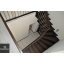 Изготовление деревянных лестниц на больцах с металлическими балясинами Житомир