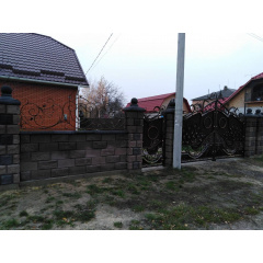 Ворота ковані ПП Брама Самбор Запоріжжя