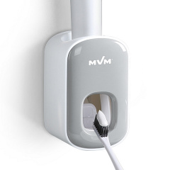 Диспенсер для зубной пасты MVM ВР-24 w/g настенный бело-серый Ужгород