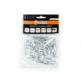 Заклепки вытяжные алюминиевые 4 х 14 мм Polax (37-011)
