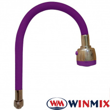 Фото - Смеситель силиконовый гибкий Zerix Purple фиолетовый Смеситель силиконовый гибкий Zerix Purple фиолетовый