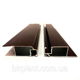 Профиль москитный DL-02 внутренний 11х32 RAL8017 Шоколадно-коричневый Premium/Elite (от 120м)