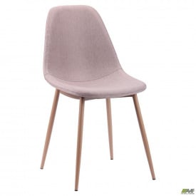 Мягкий стул АМФ Лучия База метал бук Бежевый