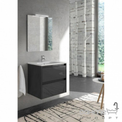 Комплект мебели для ванной комнаты Primera Sansa 60 C0074265 антрацит Київ