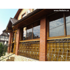 Розсувні вікна з алюмінію з фарбуванням для дому від виробника у Києві Київ